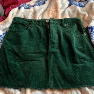 Brand new corduroy skirt